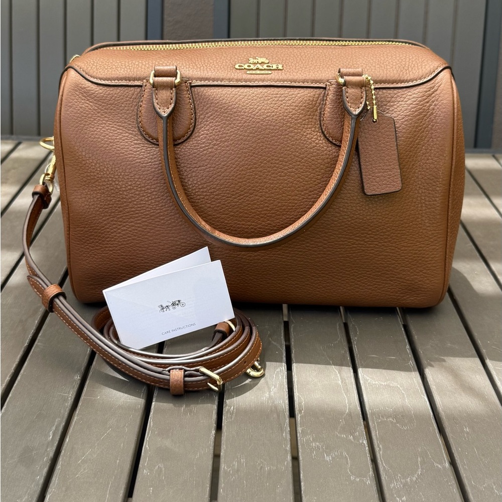 Coach Brown Leather Satchel
